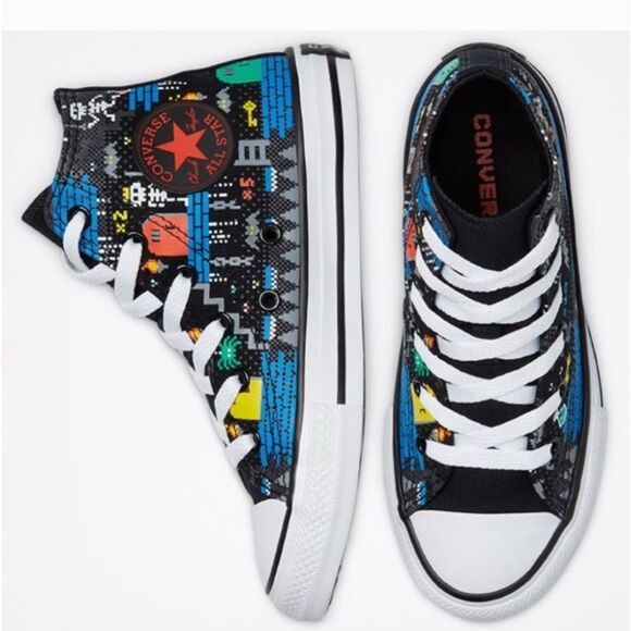 Converse All Star Chuck Taylor Gamer High Top Sneakers Sz 4 - Picture 3 of 12